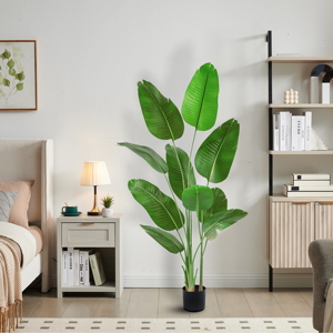 Nouvel Arbre Bananier Artificiel en Plastique de Grande Taille pour l'<span class=keywords><strong>Intérieur</strong></span>, Plante Folha De Bananeira, <span class=keywords><strong>Plantes</strong></span> Artificielles, <span class=keywords><strong>D</strong></span>écoration, <span class=keywords><strong>Plantes</strong></span> <span class=keywords><strong>Vertes</strong></span>, Arbres Bonsaï - Product Image 2