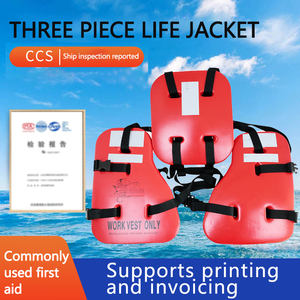 진청 마린 CCS 3 피스 해상 EVA 오일 성인 아동 작업 네오프렌 구명 조끼 부력 키즈 수영 조끼 - Product Image 3