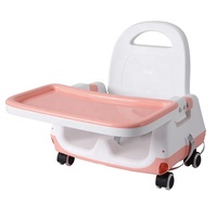 Chaise haute pliable pour tout-petit, chaise haute portable pour bébé, chaise d'alimentation pour bébé, vente chaude