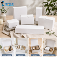 Boîtes d'emballage personnalisées imprimées en carton rigide blanc, plusieurs styles, pour cosmétiques, biscuits, brillants à lèvres, montres, cadeaux - Prix de gros