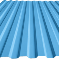 Láminas de Techo de Plástico de Color, Diseño Industrial, Panel de Techo de PVC, Impermeable, Duradero, Calidad Superior, Resistente a Impactos