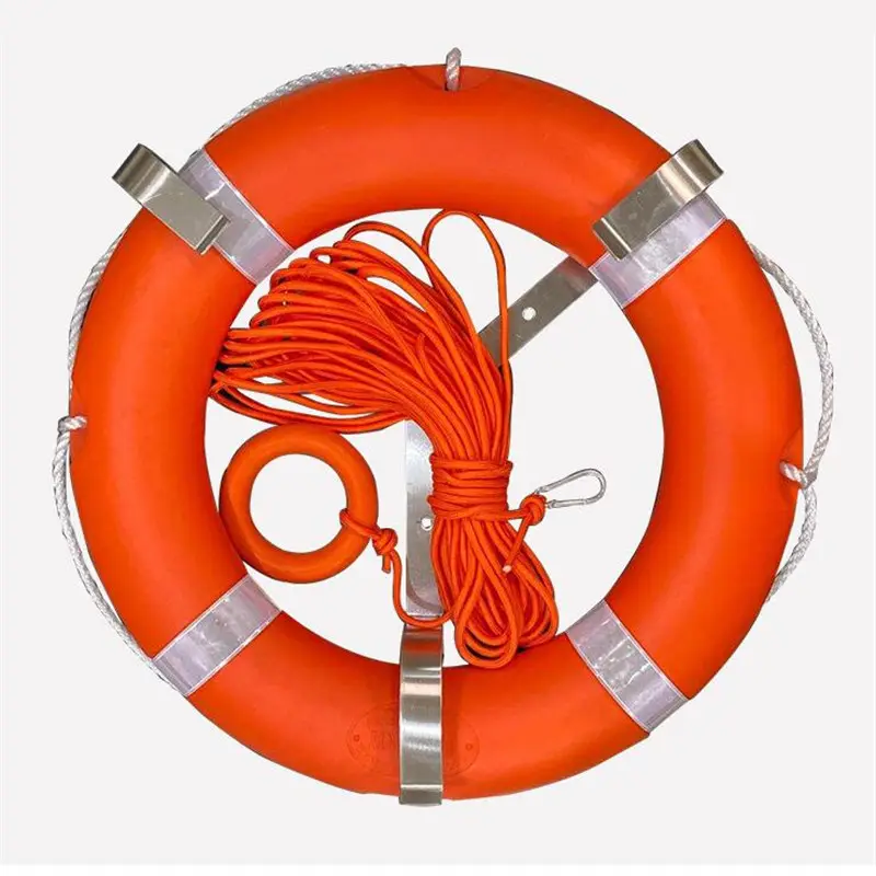 Water Rescue equipment lifebuoy life ring 72cm 44cm CCS certification 2.5KG lifebelt Rescue Buoy for Security