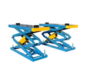 Elevador de Tijera de Perfil Bajo con Función de Elevación Rápida: Ideal para Mantenimiento de Automóviles y Cambio de Neumáticos - Product Image 3