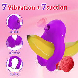 Vibrador <span class=keywords><strong>de</strong></span> Succión para Masturbación Compartida en <span class=keywords><strong>Pareja</strong></span>, Anillo Vibrador para Pene, Juguete Estimulante para el Clítoris, 7 Modos <span class=keywords><strong>de</strong></span> Vibración, Niveles <span class=keywords><strong>de</strong></span> Succión - Product Image 2