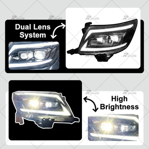 ไฟหน้ารถยนต์ทรงใหม่ 2 เลนส์ สำหรับ Hilux Vigo ปี 2012-2015 ไฟ DRL แบบ Full LED พร้อมอุปกรณ์เสริมไฟหน้า Vigo - Product Image 6