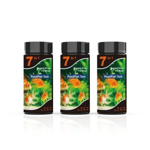 Bandelettes de <span class=keywords><strong>test</strong></span> d'eau douce et d'eau salée d'approvisionnement d'usine Kit de <span class=keywords><strong>test</strong></span> d'aquarium 7 en 1 - Product Image 5