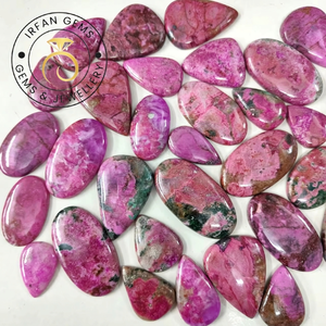 Cristales Brillantes de Calcita Rosa Cobalto Natural Premium, con Juego de Colores, Ideales para Colgantes, Anillos y Pendientes, Hechos a Mano con Lujo - Product Image 2