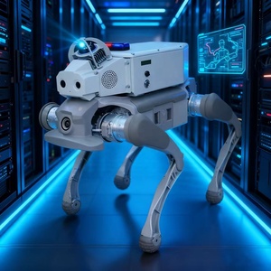 Chien robot intelligent programmable avec système de sécurité visuel, reconnaissance faciale, évitement d'obstacles autonome, panoramique, PLC infrarouge - Product Image 1