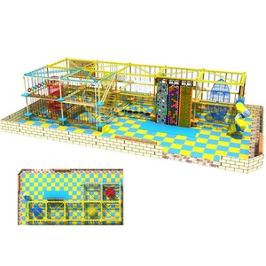 Tùy chỉnh dây khóa học ngoài trời phiêu lưu sân chơi chướng ngại vật thiết bị cho sân chơi trong nhà và ngoài trời công viên giải trí - Product Image 4