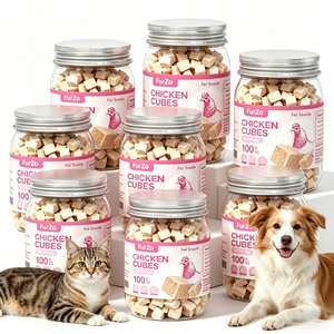 Snacks Naturales <span class=keywords><strong>para</strong></span> <span class=keywords><strong>Perros</strong></span> de Pollo Liofilizado de Alta Calidad, Personalizables, Nutritivos <span class=keywords><strong>para</strong></span> Gatos, con Etiqueta Privada, a Base de Carne - Product Image 1