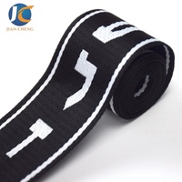 Sangle Jacquard en Polyamide Non Élastique à Motif Géométrique Personnalisé en Usine, 40 mm, pour Sacs et Vêtements