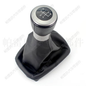 Palanca de cambios de cuero de 5 velocidades para Volkswagen Golf 4 Seat Alhambra, diseño ergonómico - Product Image 2