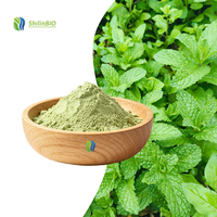 SLBIO fournit de la poudre d'extrait de feuille de menthe de qualité alimentaire, soluble dans l'eau