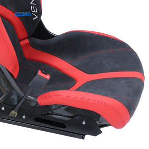 Sièges en fibre de carbone sèche de haute qualité, personnalisables et réglables manuellement pour Lamborghini EVO - Product Image 4