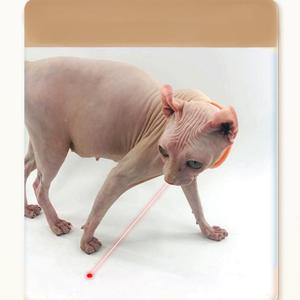 USB <b>Rechargeable</b> <b>LED</b>-<b>Light</b> Interactive Toys Smart Automatic Amusing Indoor Collar Pet Movement Interactive Toy - Product Image 2