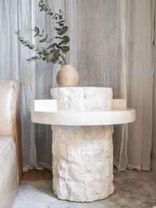 Table <span class=keywords><strong>console</strong></span> haut <span class=keywords><strong>de</strong></span> gamme en travertin romain antique pour salon, table d'appoint personnalisée pour entrée, <span class=keywords><strong>salle</strong></span> <span class=keywords><strong>à</strong></span> <span class=keywords><strong>manger</strong></span>, canapé, villa et maison - Product Image 3