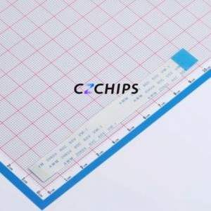 ZX-FFC0.5-F-10048-20P FFC Cable (Flexible Flat Cable) P=0.5mm Connector 20P 0.5mm Reverse 10cm - Product Image 1