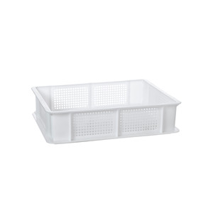 Giganplast <b>Crate</b> Service Forata Stackable 30 x 40 x 10 h cm Catering Equipment Restaurant Supplies Wholesale - Product Image 1