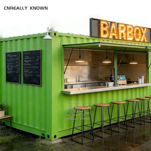 Café personnalisable entièrement équipé avec stores automatiques, bar de conteneur de luxe avec cuisine - Product Image 2