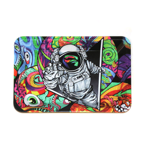 Factory Wholesale Cheap Price <b>Tin</b> Serving <b>Tray</b> Custom Logo Size <b>Tin</b> Rolling <b>Tray</b> for Smoking Tobacco <b>Trays</b> - Product Image 4