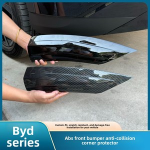 Pour BYD Song L DMI : Garnitures et protections d'angle <span class=keywords><strong>de</strong></span> pare-chocs avant, autocollants anti-collision OLIVER, accessoires automobiles compatibles - Product Image 2