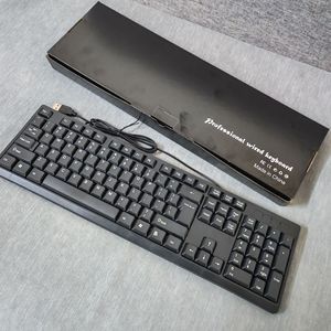 <b>Wired</b> Full Size 104 Keys Membrane <b>Keyboard</b> For Office Business Use - Product Image 5