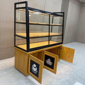 Hongzhan <span class=keywords><strong>metallo</strong></span> e MDF panetteria <span class=keywords><strong>vetrina</strong></span> per pane e torta con attrezzature da cucina commerciale da banco - Product Image 3