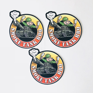 Paquet d'autocollants d'étiquette de logo d'impression personnalisée de haute qualité feuille d'autocollants de coupe de baiser brillant autocollant découpé en vinyle imperméable auto-adhésif - Product Image 6