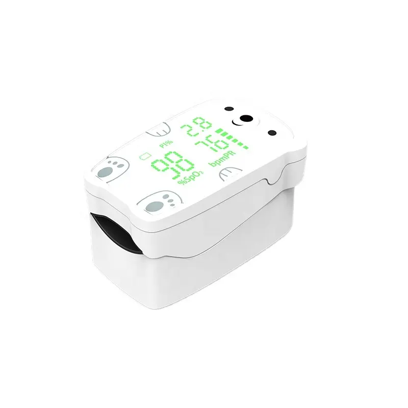 Cute design of child pulse oximeter suitable for 3-12 years old child