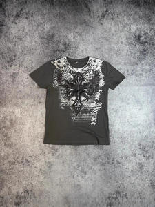 T-shirts en coton lourd à lavage acide imprimés en DTG avec logo personnalisé, vêtements streetwear, t-shirts surdimensionnés Y2K, <span class=keywords><strong>grossiste</strong></span> <span class=keywords><strong>pour</strong></span> hommes - Product Image 6