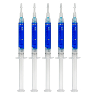 Jeringa de recarga de Gel para blanqueamiento Dental, profesional, con logotipo privado, 3/5/10ml