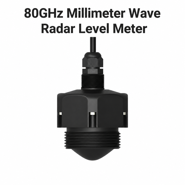 LUDA LDRR10 Low Consumption 80ghz 20m Range FMCW Millimeter Wave Radar Plastic Sensor 65x63mm Water Level Monitoring 1 Year