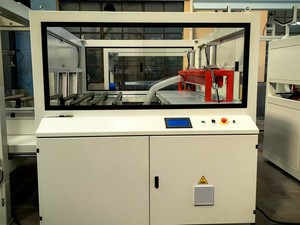 Horserider <span class=keywords><strong>PVC</strong></span> windowsills đôi vít đùn dây chuyền sản xuất cho hồ sơ sản xuất tự động Máy chế biến nhựa - Product Image 5