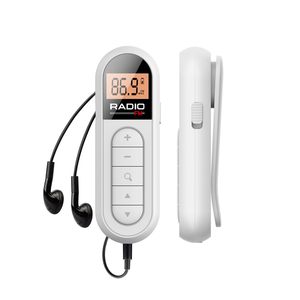 <span class=keywords><strong>Radio</strong></span> AM/FM Mini Recargable con Refuerzo de Bajos, Diseño Portátil para Personas Mayores, con Clip Trasero - Product Image 1
