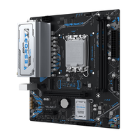 Carte mère H810M GANK WIFI LGA1851 DDR5 compatible avec Core Ultra 230F, WiFi 6 intégré, pleine puissance, Micro ATX, pour ordinateur de bureau