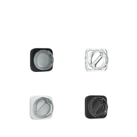 Emballage d'huile Pot en verre de 9ml avec bouchon à vis en plastique compatible avec la doublure de joint d'induction thermique en téflon PTFE PE