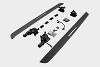 Komplettes Set Intelligente Elektrische Seitentrittbretter aus Aluminiumlegierung für Land Rover Range Rover 2023