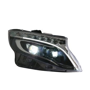 Conjunto de Faros Delanteros LED de Alta Intensidad para Vito 16-23, Modificación con Lentes LED Completas, Luces de Circulación Diurna de 12V - Product Image 3
