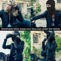Cagoule Personnalisée Logo Sensible à la Chaleur, Masque de Ski Cagoule pour Homme et Femme, Cache-Visage Balaclavas, Cadeaux de Fête