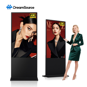 หน้าจอสัมผัส IR ความสว่างสูง ขายดี พร้อมบริการออกแบบ OEM สำหรับติดตั้งภายในอาคาร เหมาะสำหรับร้านค้า โรงแรม ล็อบบี้ พร้อมฟังก์ชั่นโปสเตอร์ดิจิทัล - Product Image 1