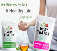 Nettoyage du côlon désintoxication Garcinia Cambodge laxatif à base de plantes perdre du poids thé rapide