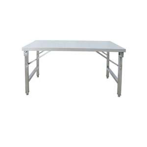 Mesa <span class=keywords><strong>de</strong></span> <span class=keywords><strong>Trabajo</strong></span> plegable <span class=keywords><strong>de</strong></span> acero inoxidable para exteriores, <span class=keywords><strong>banco</strong></span> <span class=keywords><strong>de</strong></span> <span class=keywords><strong>trabajo</strong></span> portátil Hina kichen, venta al por mayor - Product Image 6