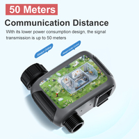Temporizador de Riego Inteligente con Control Remoto Programable por WiFi Tuya, Tipo EU/US, IP55, CE, RoHS, para Suministro OEM/ODM