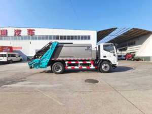 Camion à ordures manuel diesel SEENTONE, 5 mètres cubes, transmission 4x2, 110 <span class=keywords><strong>km</strong></span>/<span class=keywords><strong>h</strong></span>, charge utile de 4950 kg, neuf - Product Image 4