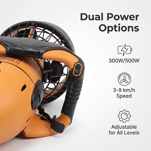 Propulsor Subacuático para Scooter Marino, Propulsor Eléctrico de Agua de 500 W para Buceo, Snorkel, <span class=keywords><strong>Surf</strong></span> y Skateboarding - Product Image 4