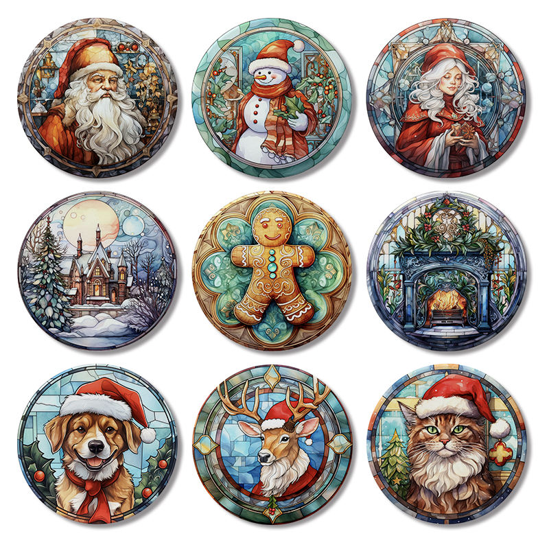 ลายวงกลมขนาด 6 ซม. (ลายใดก็ได้)