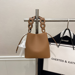 Luxury Designer PU <strong>Leather</strong> <strong>Bucket</strong> <strong>Bag</strong> for Women Soft Durable Lightweight Elegant Small Handbag Flap Closure New Arrival Hot - Product Image 3