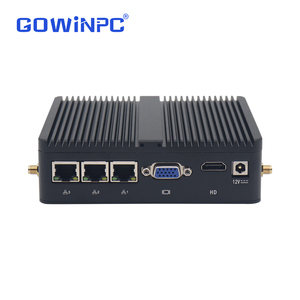 มินิพีซีอุตสาหกรรมไร้พัดลม พร้อมซีพียู Intel Alder Lake N100 N97 N95  พอร์ต LAN กิกะบิตสามพอร์ต พอร์ต RS232 สองพอร์ต รองรับ DDR4 DDR5 - Product Image 6