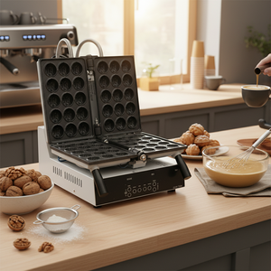 เครื่องทำเค้กวอลนัท CookTech รุ่นใหม่ อัตโนมัติ เครื่องทำขนมสไตล์เกาหลี ไฟฟ้า สแตนเลส SUS304 ควบคุมด้วยระบบดิจิตอลอัจฉริยะแบบสัมผัส - Product Image 3