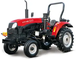 Hot Sale Mini 40hp 50hpTracktors 4x4 70hp Wheel Tractor Multifunctional Tractor Engine Red, Farm Tractor